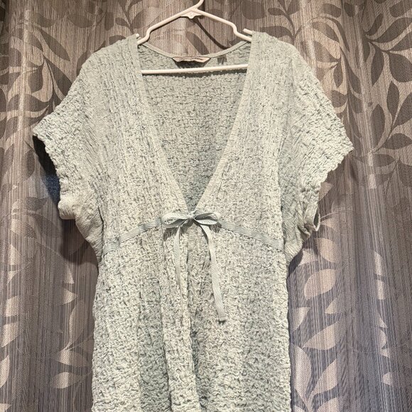 Avenue Tops - Soft by Avenue Powder Blue Sweater